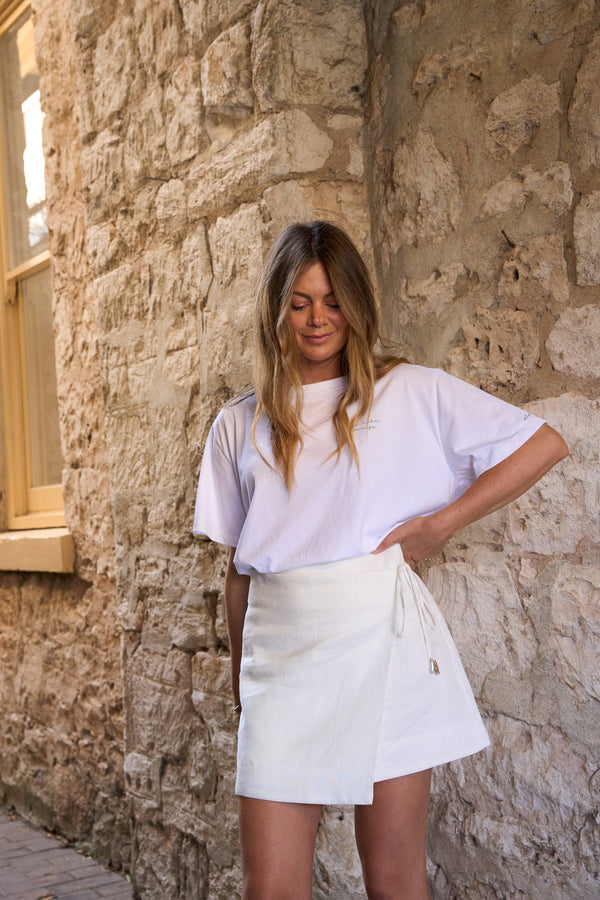 Isola Skirt White