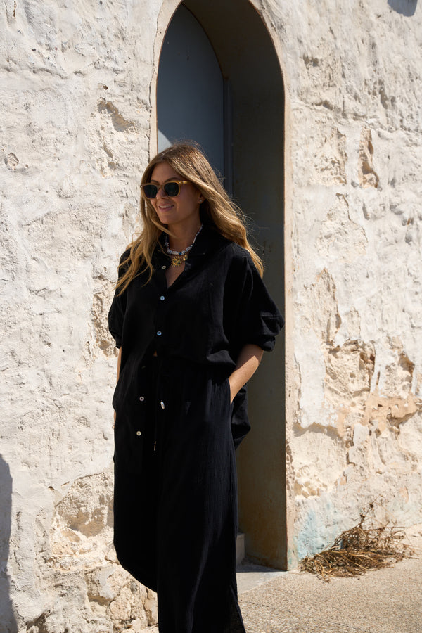 Olive Shirt Black