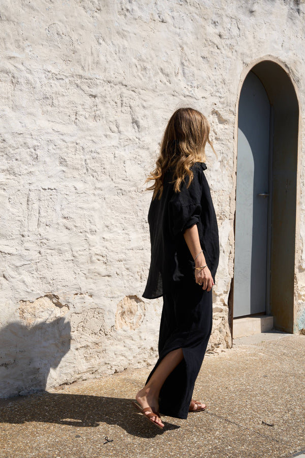 Olive Shirt Black