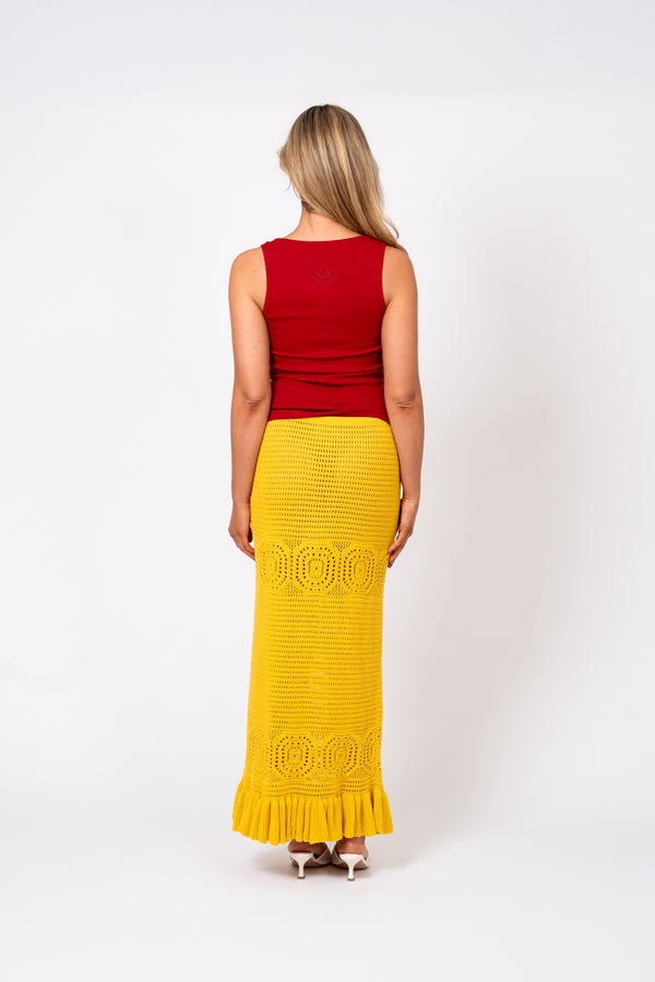 Olympia Tank – Rouge Red