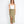 Ellotti white tank top and olive green skirt on a white background