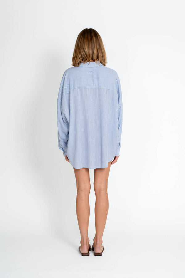 Blue and White ELLOTTI Shirt