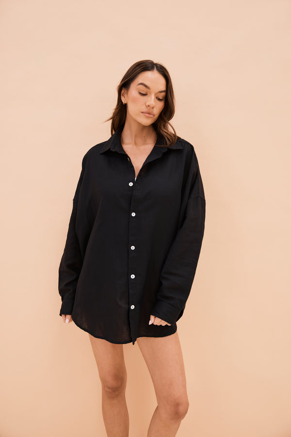 Olive Shirt Black