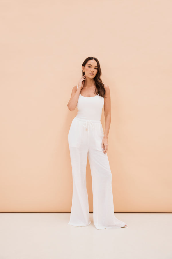 Bianca Pant White