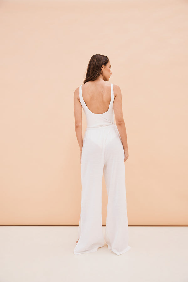 Bianca Pant White