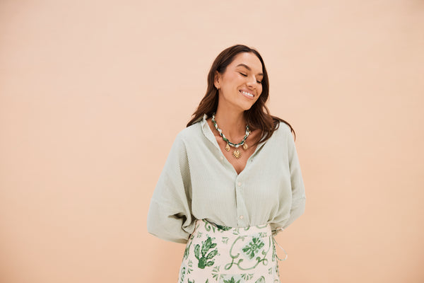 Isola Skirt Sicily Print