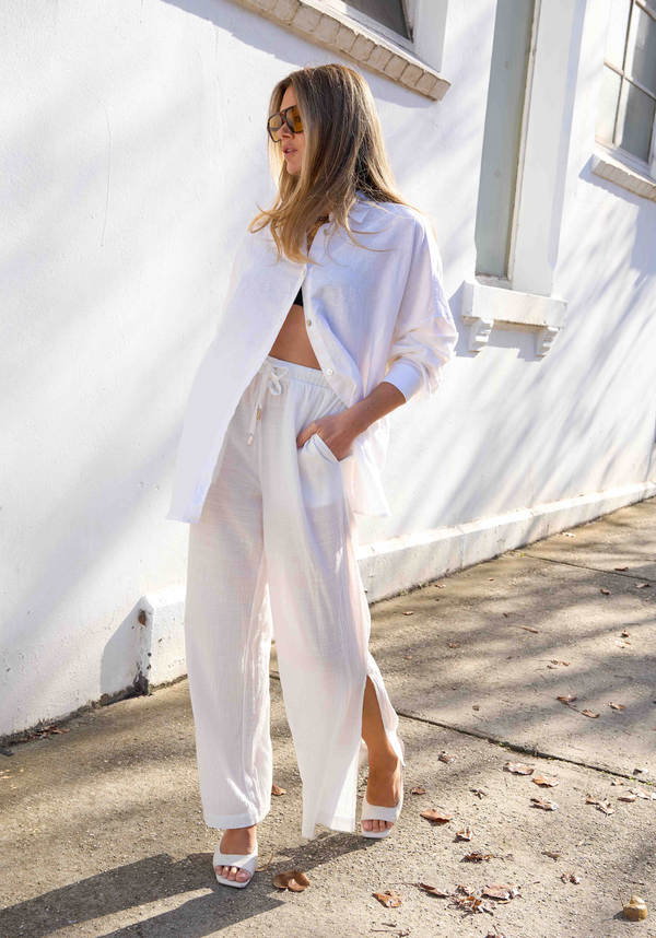 Bianca Pant White